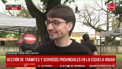 Gesti&oacute;n de tr&aacute;mites y servicios provinciales en la Escuela Hogar